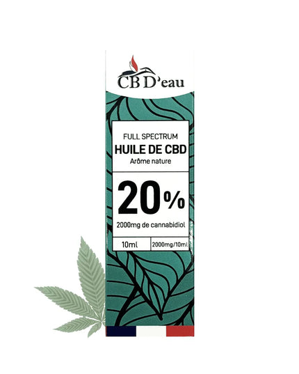 Huile CBD 20% full spectrum | CBD'EAU