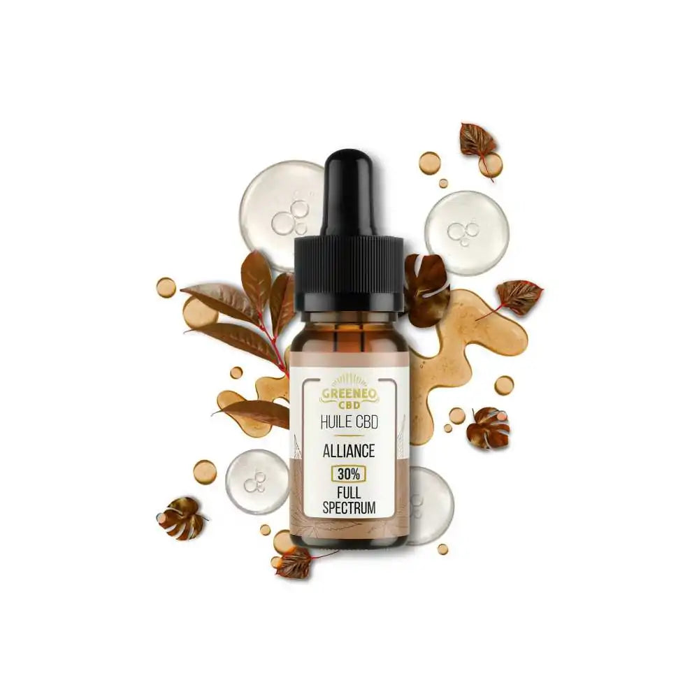 Huile CBD 30% full spectrum alliance | GREENEO