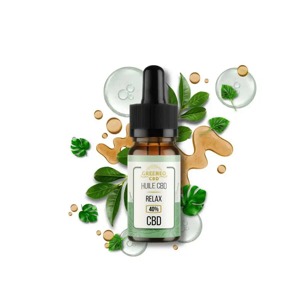 Huile CBD 40% relax | GREENEO
