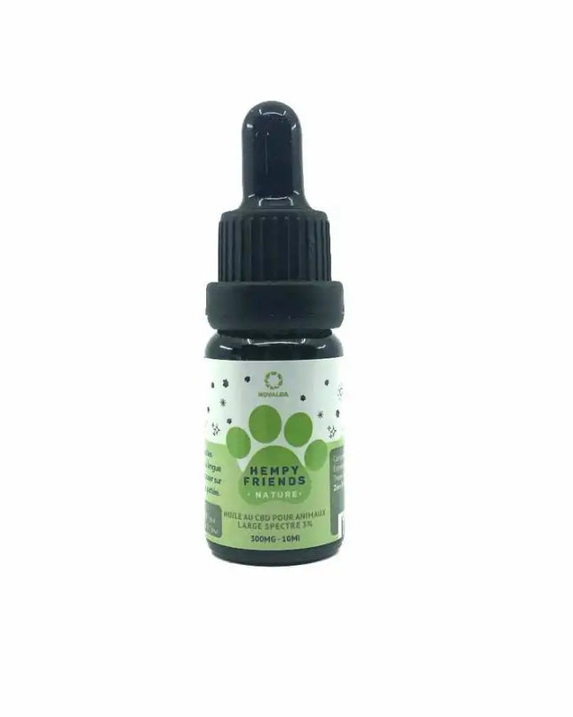 Huile CBD 3% pour animaux Nature NOVALOA 10ml