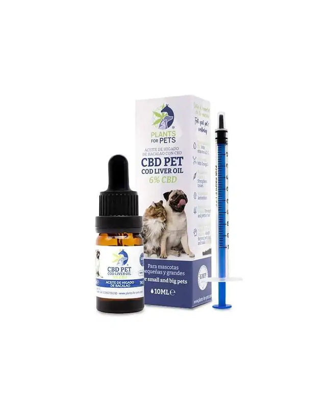Huile CBD animaux 6% | PLANTS FOR PETS