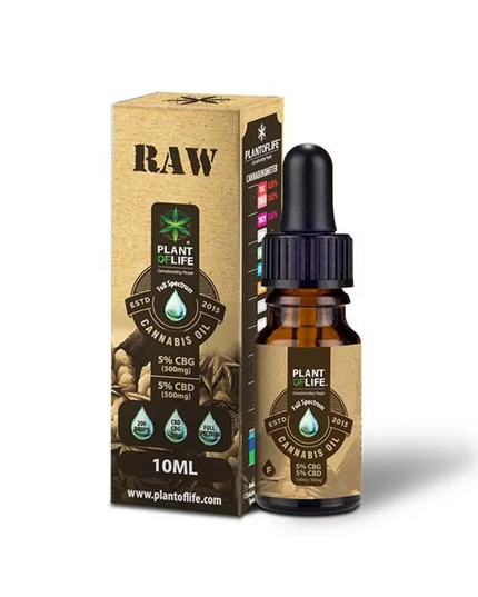 Huile CBD & CBG 10% full spectrum | PLANT OF LIFE
