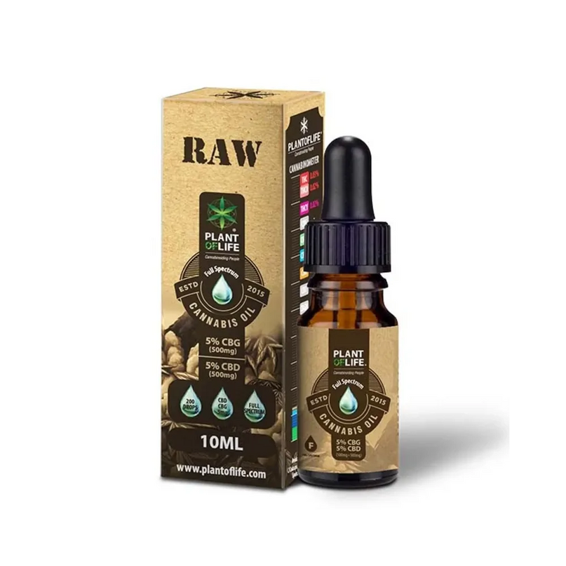 Huile CBD & CBG 10% full spectrum | PLANT OF LIFE