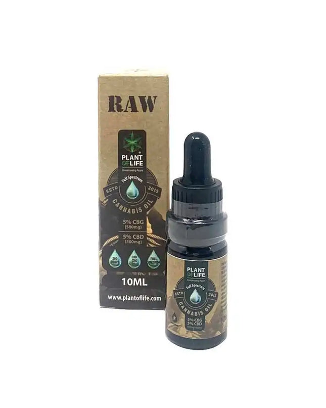 Huile CBD & CBG 10% full spectrum | PLANT OF LIFE