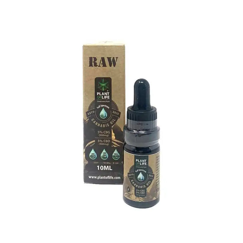 Huile CBD & CBG 10% full spectrum | PLANT OF LIFE