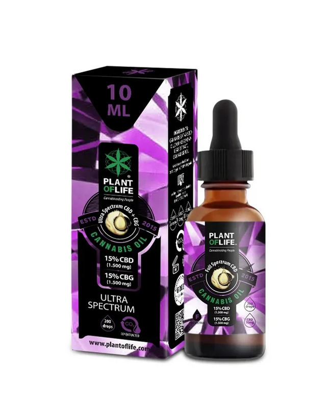 Huile CBD & CBG 30% ultra spectrum | PLANT OF LIFE