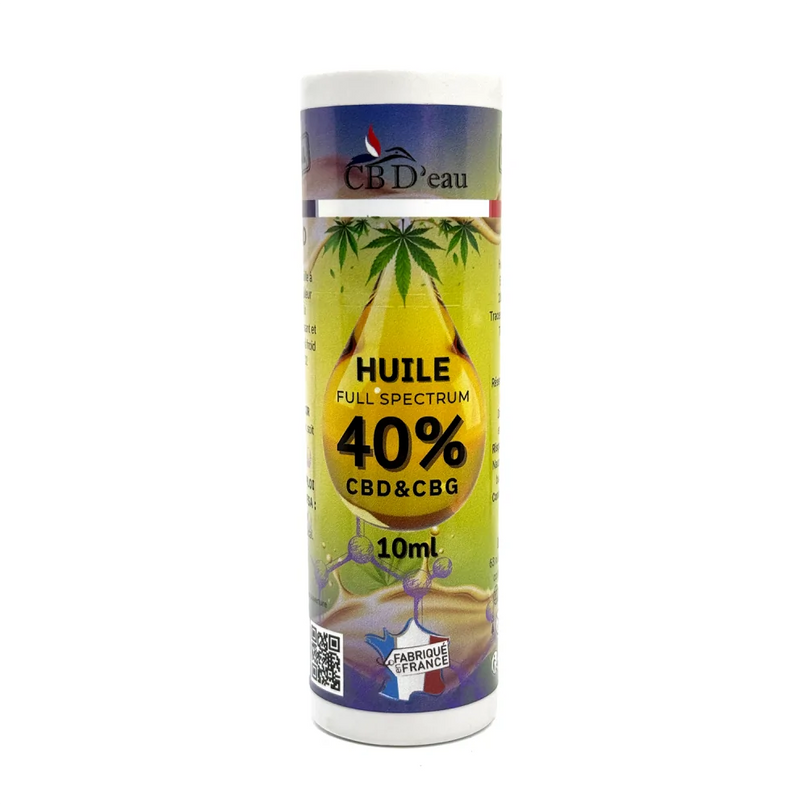 Huile CBD & CBG 40% full spectrum | CBD'EAU