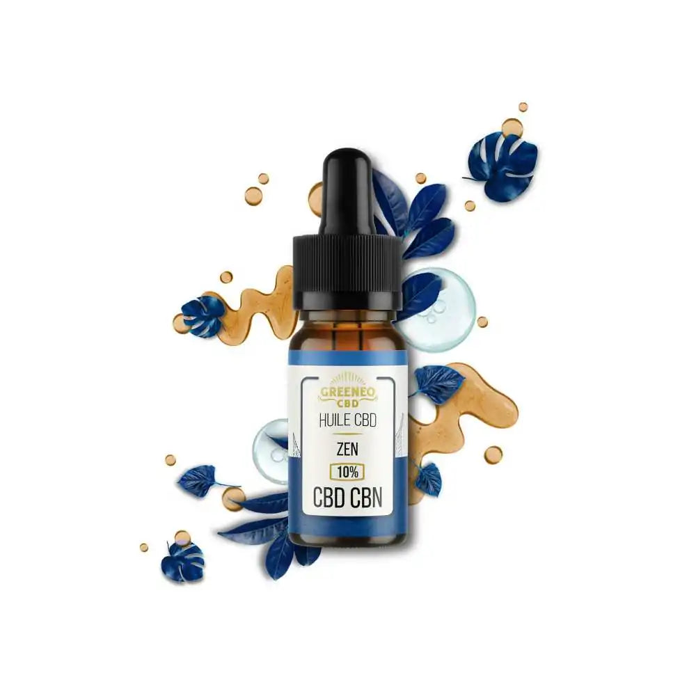 Huile CBD & CBN 10% zen | GREENEO
