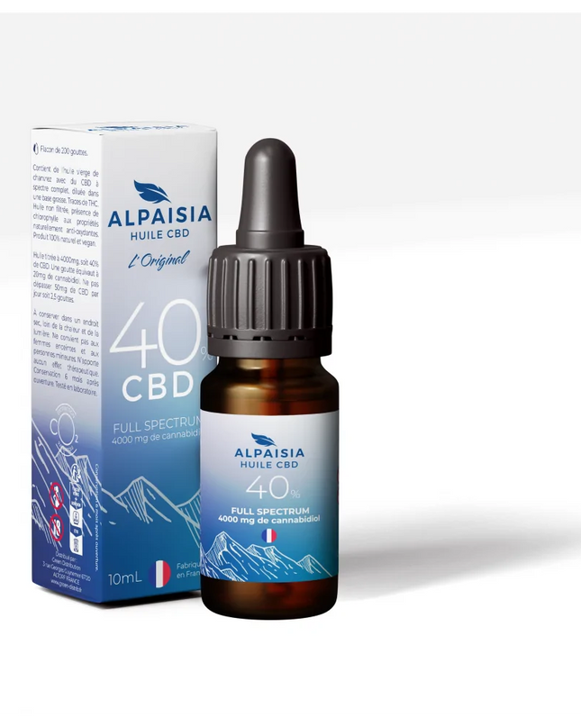 Huile de CBD 40% full spectrum | ALPAISIA L'ORIGINAL
