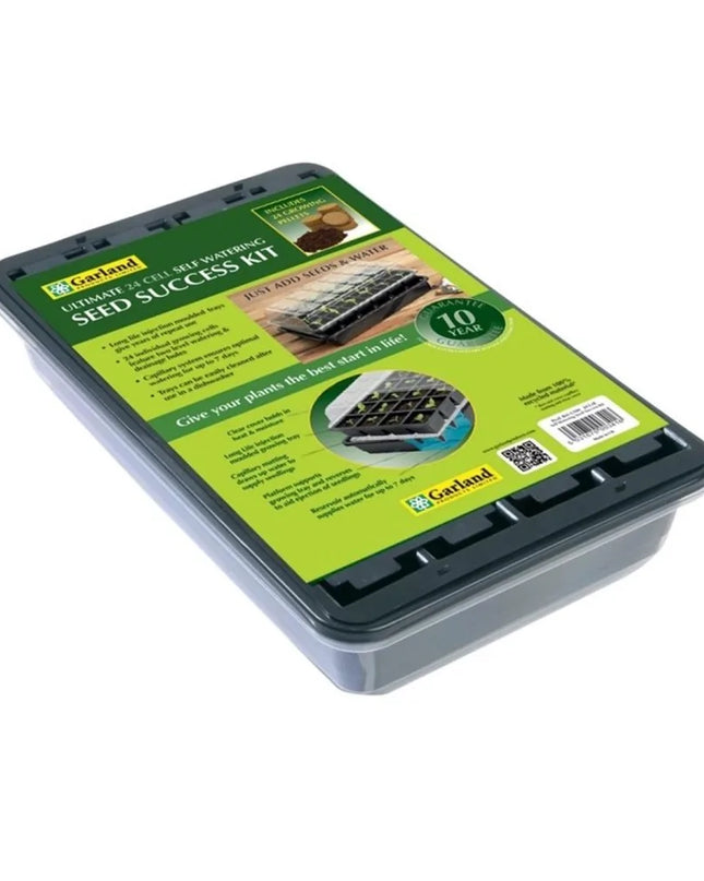 Kit de graines à arrosage automatique à 24 cellules + 24 Granulés