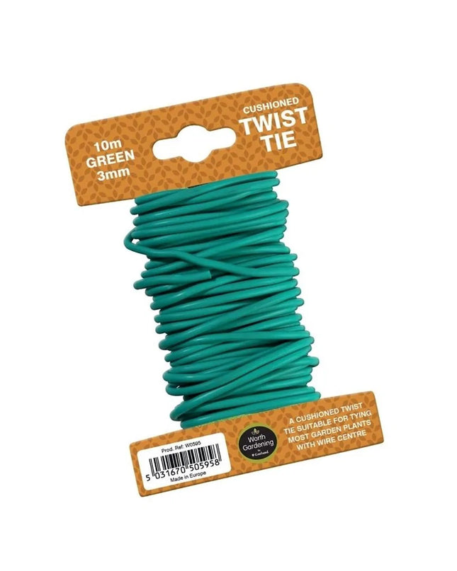 Lien torsadé 3mm centre métallique 10m