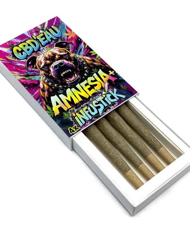 Infustick CBD Amnesia 7% - Lot de 4 sticks