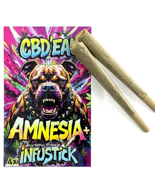Infustick CBD Amnesia 7% - Lot de 4 sticks