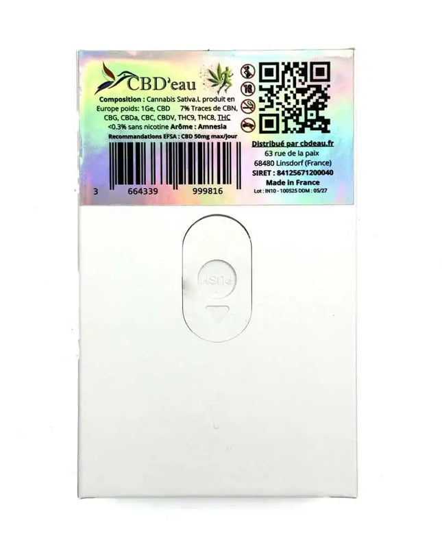 Infustick CBD Amnesia 7% - Lot de 4 sticks