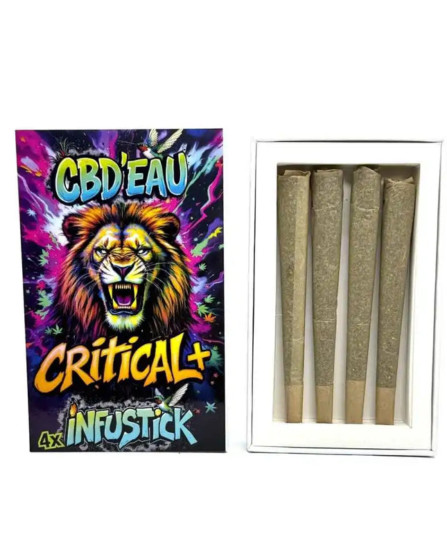 Lot 4 Infustick CBD 7% Critical+ | CBD'EAU