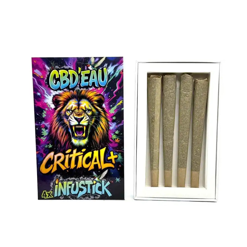 Lot 4 Infustick CBD 7% Critical+ | CBD'EAU