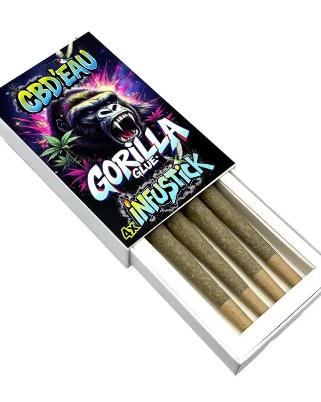 Lot 4 Infustick CBD 7% Gorilla Glue | CBD'EAU