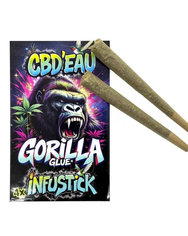 Lot 4 Infustick CBD 7% Gorilla Glue | CBD'EAU