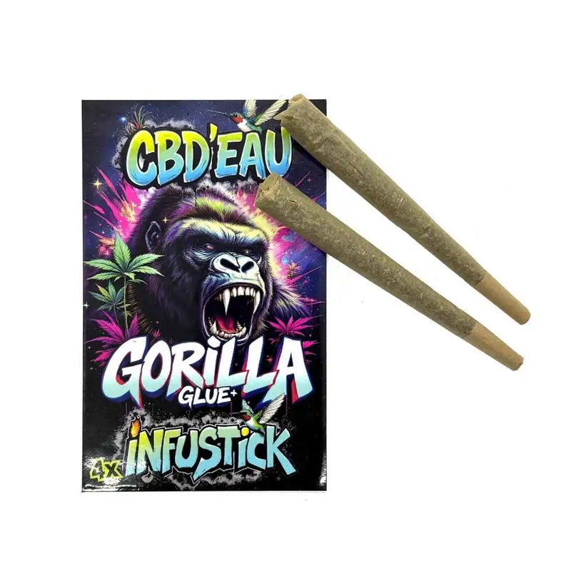 Lot 4 Infustick CBD 7% Gorilla Glue | CBD'EAU