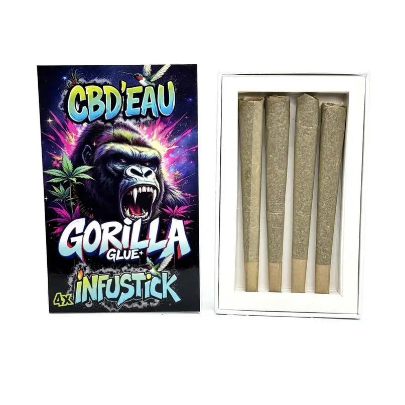 Lot 4 Infustick CBD 7% Gorilla Glue | CBD'EAU