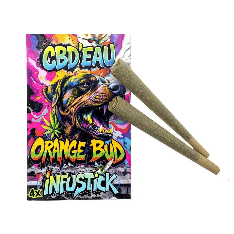 Lot 4 Infustick CBD 7% Orange Bud | CBD'EAU