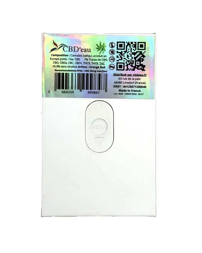 Lot 4 Infustick CBD 7% Orange Bud | CBD'EAU