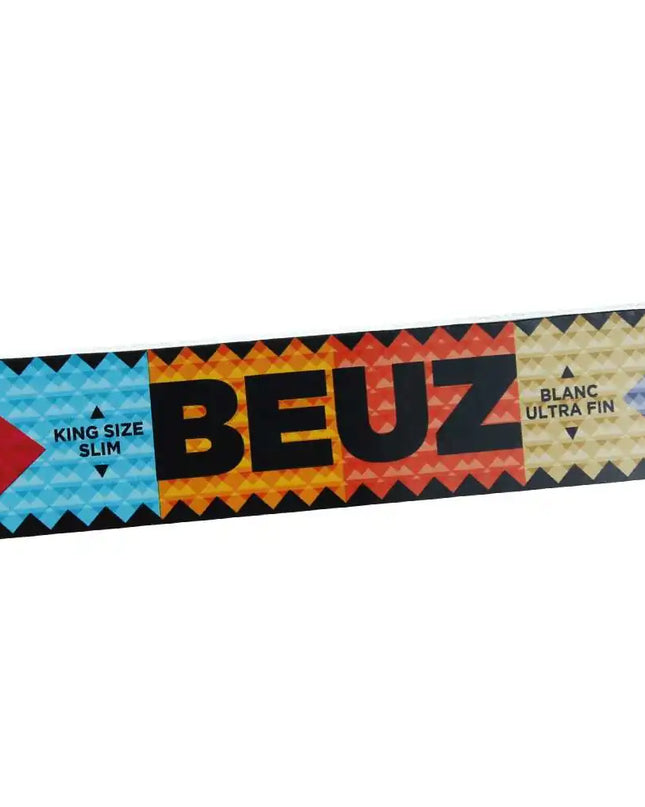 Lot de 10 Carnets Feuilles à Rouler Blanc Slim BEUZ