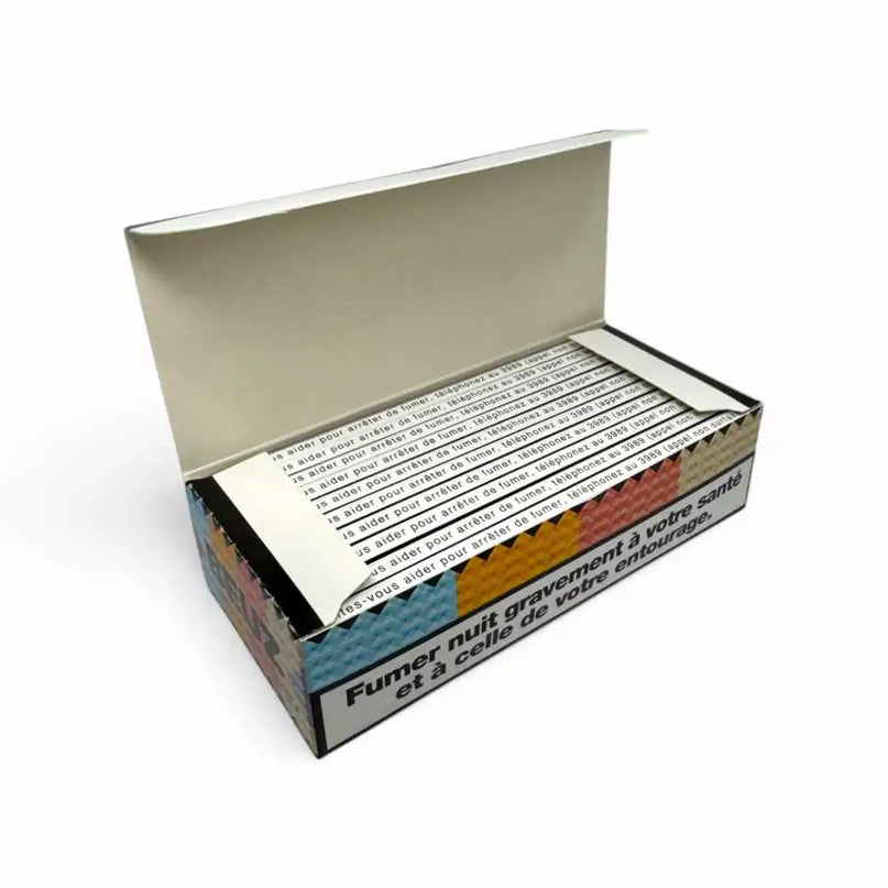 Lot de 10 Carnets Feuilles à Rouler Blanc Slim BEUZ