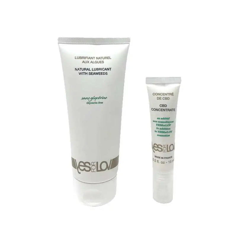 Lubrifiant algues & concentré de CBD | YES FOR LOV