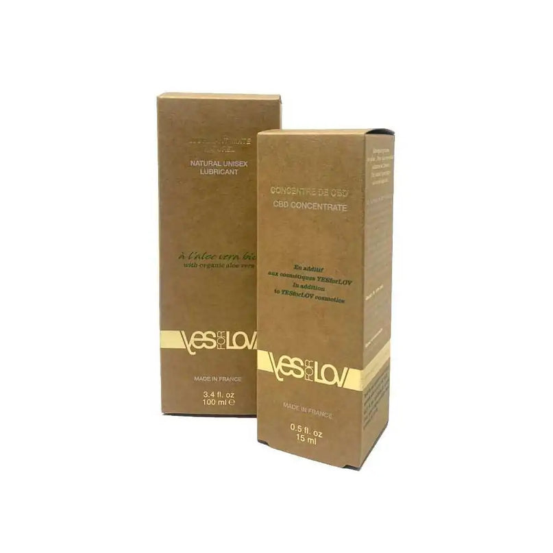 Lubrifiant aloé vera & concentré de CBD | YES FOR LOV