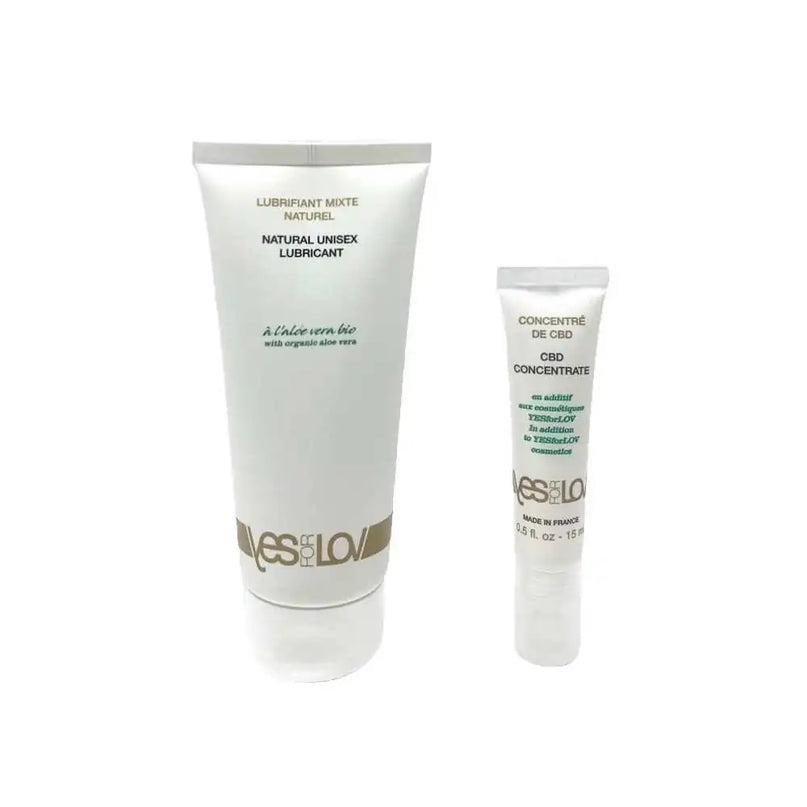 Lubrifiant aloé vera & concentré de CBD | YES FOR LOV