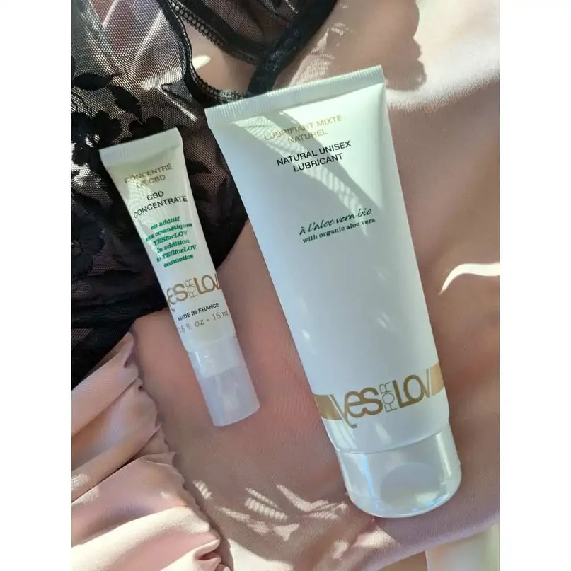 Lubrifiant aloé vera & concentré de CBD | YES FOR LOV
