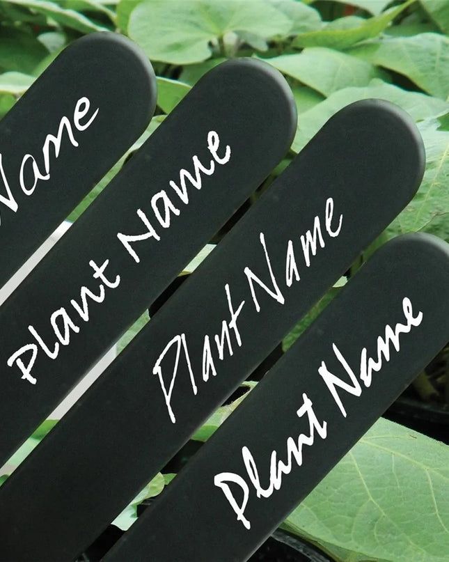 Marqueur de jardin étanche blanc