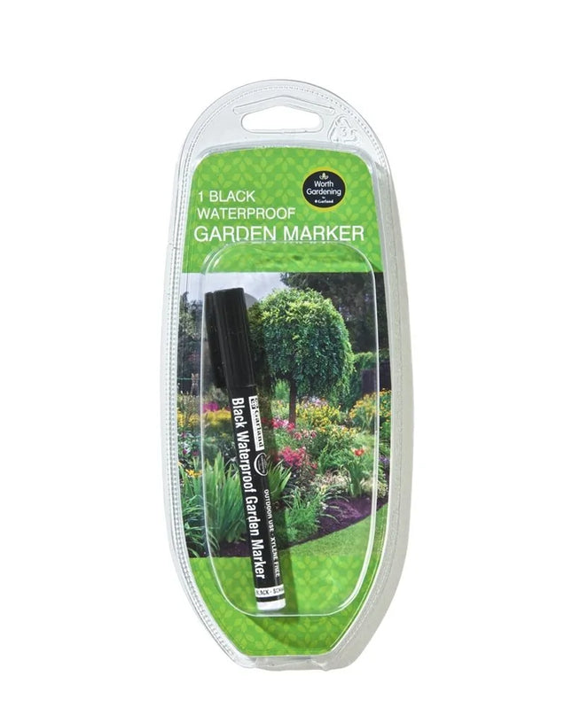 Marqueur de jardin étanche noir