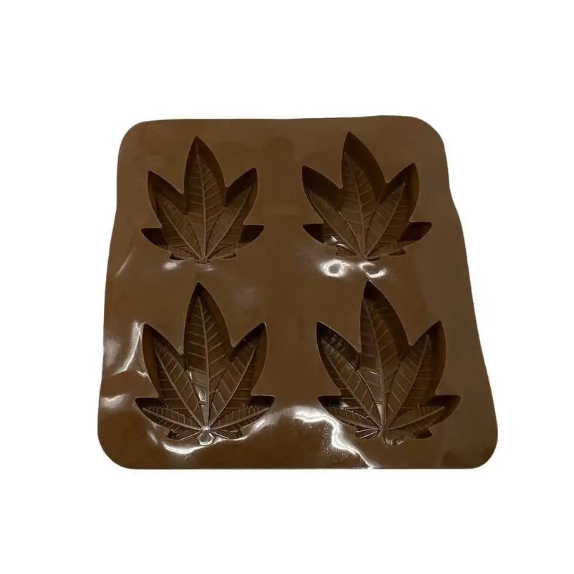 Moule alimentaire 4 compartiments marron
