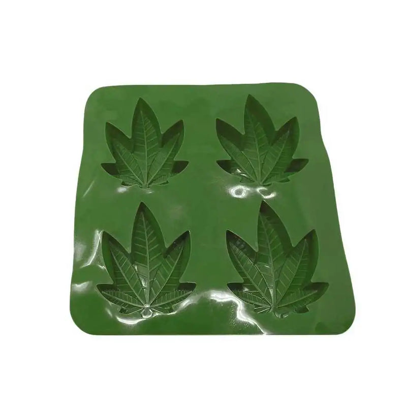 Moule alimentaire 4 compartiments vert