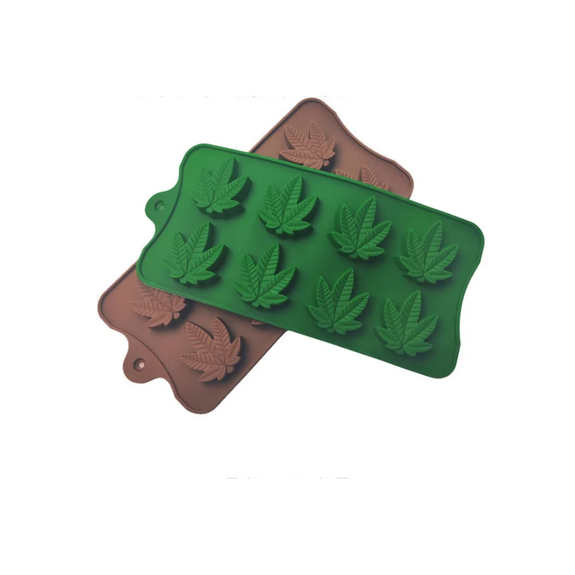 Moule silicone feuilles de cannabis