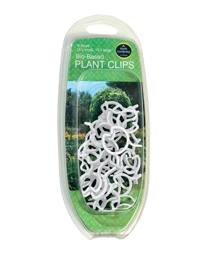 Pinces à plantes 2 tailles lot de 25