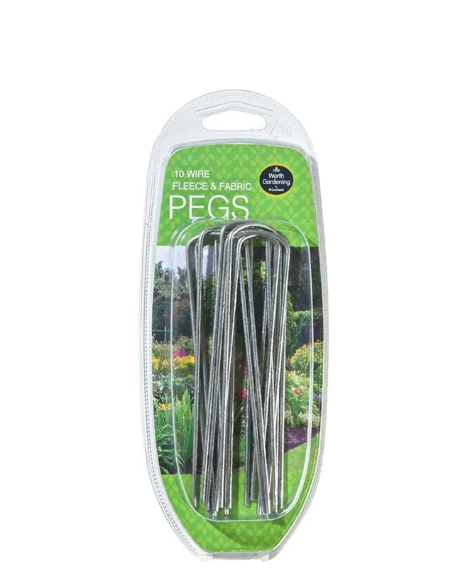 Pinces en tissu et molleton lot de 10