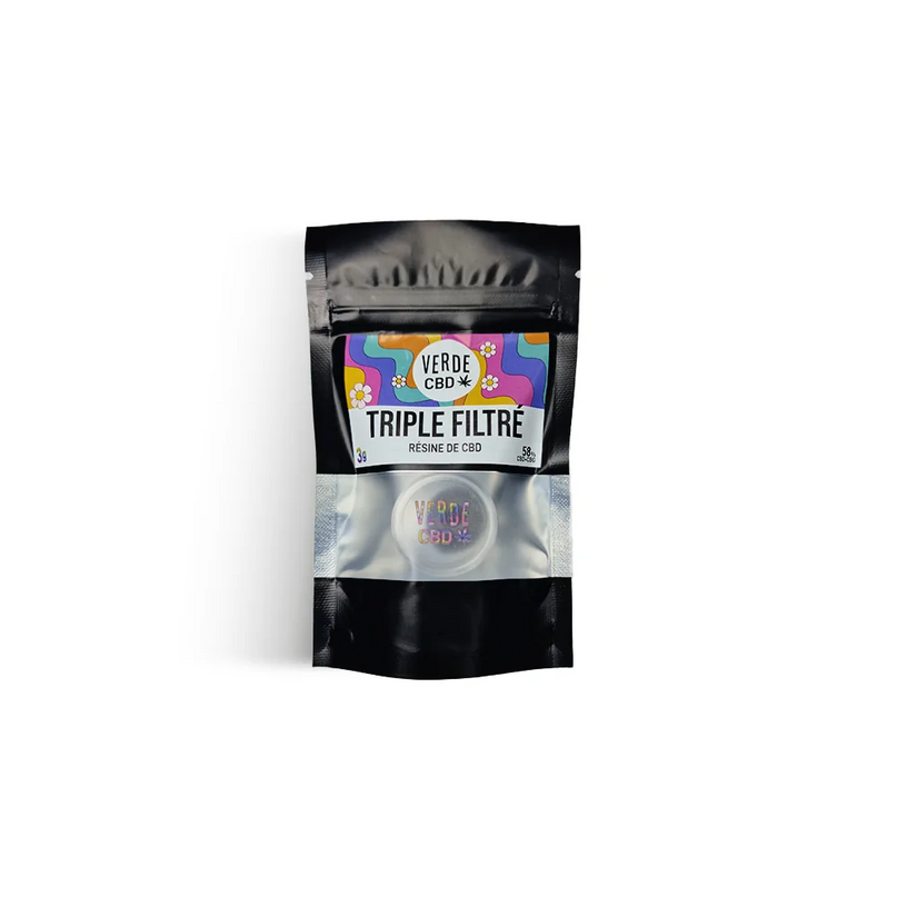 Résine CBD 3X TRIPLE FILTRÉ 3gr | VERDE CBD