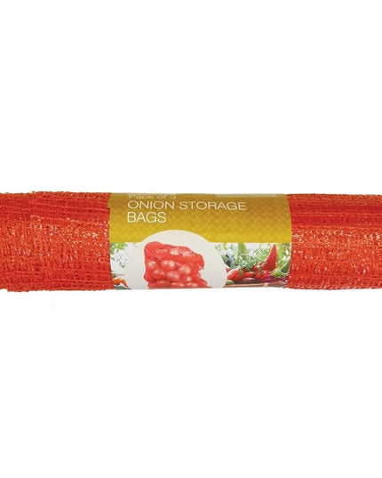 Sacs de rangement pour oignons (paquet de 3)