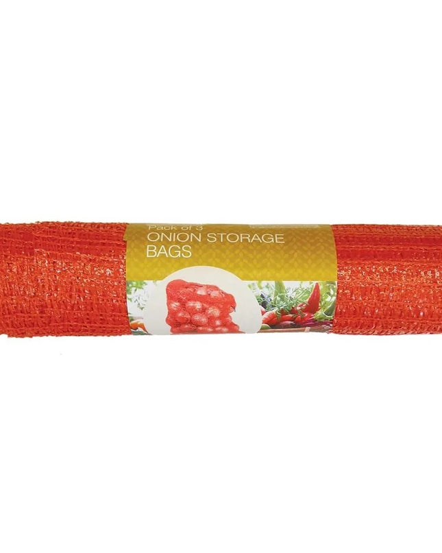 Sacs de rangement pour oignons (paquet de 3)