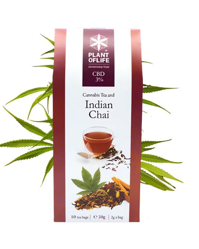 Thé CBD bio indian chai | PLANT OF LIFE