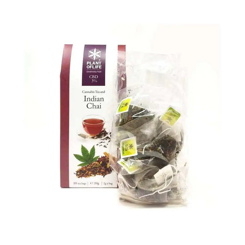 Thé CBD bio indian chai | PLANT OF LIFE