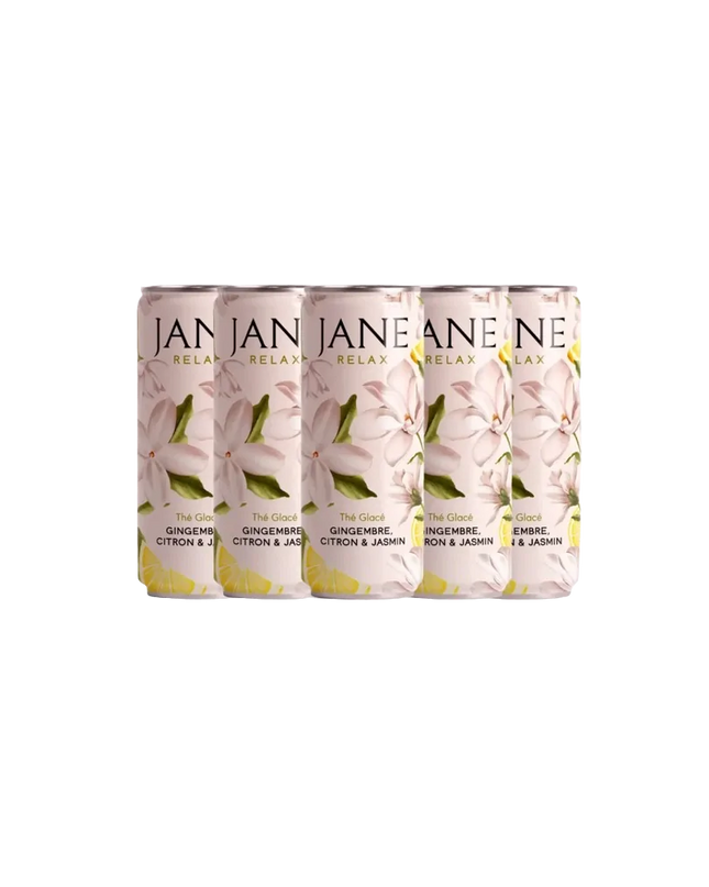 Thé CBD gingembre citron jasmin bio| JANE