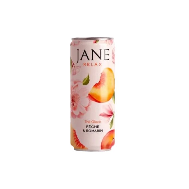 Thé CBD pêche romarin bio | JANE