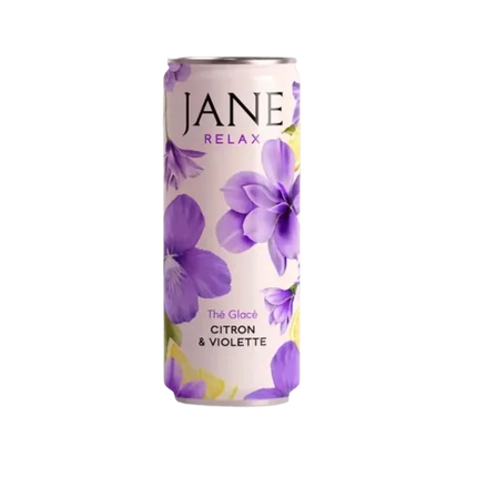 Thé CBD violette citron bio | JANE
