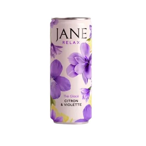 Thé CBD violette citron bio | JANE