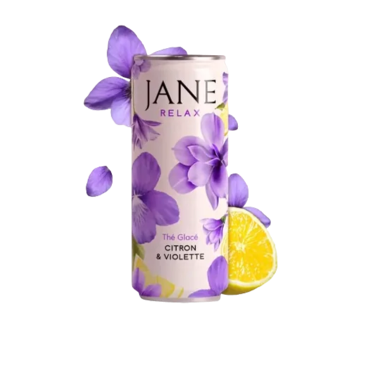 Thé CBD violette citron bio | JANE