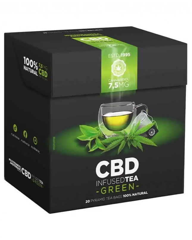 Thé Vert CBD 7,5mg Multitrance